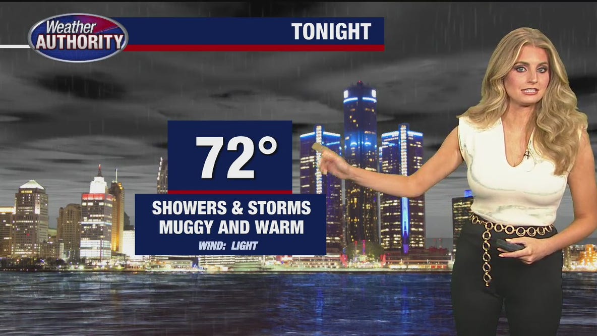 Storms and rain - heavy at times - expected Friday night